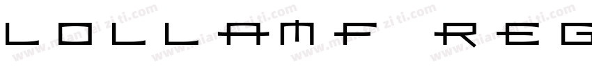 LollaMF RegularA字体转换